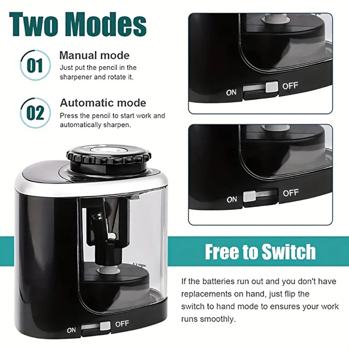 電池式電動鉛筆削り器 ポータブル自動鉛筆削り器 6mm-8m - Electric Pencil Sharpener Usb のレビューと価格