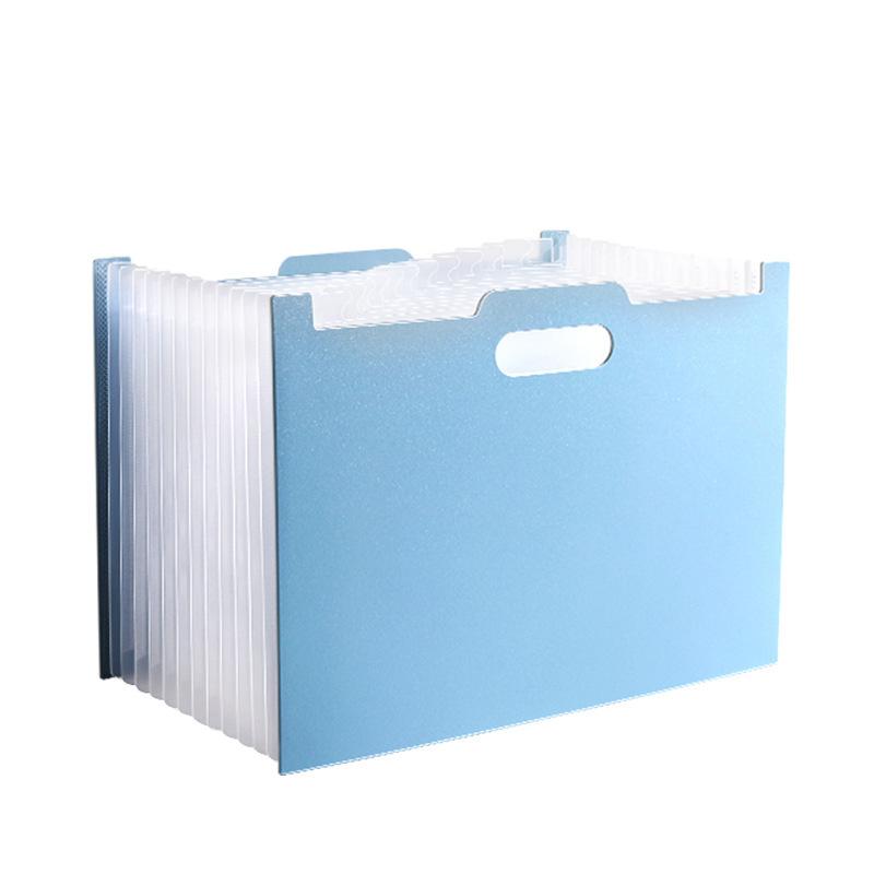 13ポケット付きのアコーディオン式ファイルフォルダー。ラベル - Expandable Accordion File Folder 13 Pockets のレビューと価格