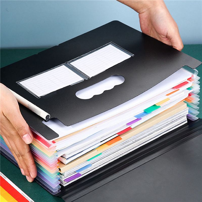 Superior-3X 13ポケット拡張ファイルフォルダー  - Expandable Accordion File Folder 13 Pockets のレビューと価格