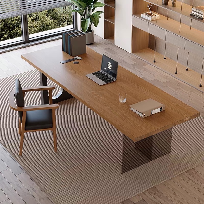 イタリア製アクリル製フローティング木製オフィスデスクモダンシ - Office Furniture のレビューと価格