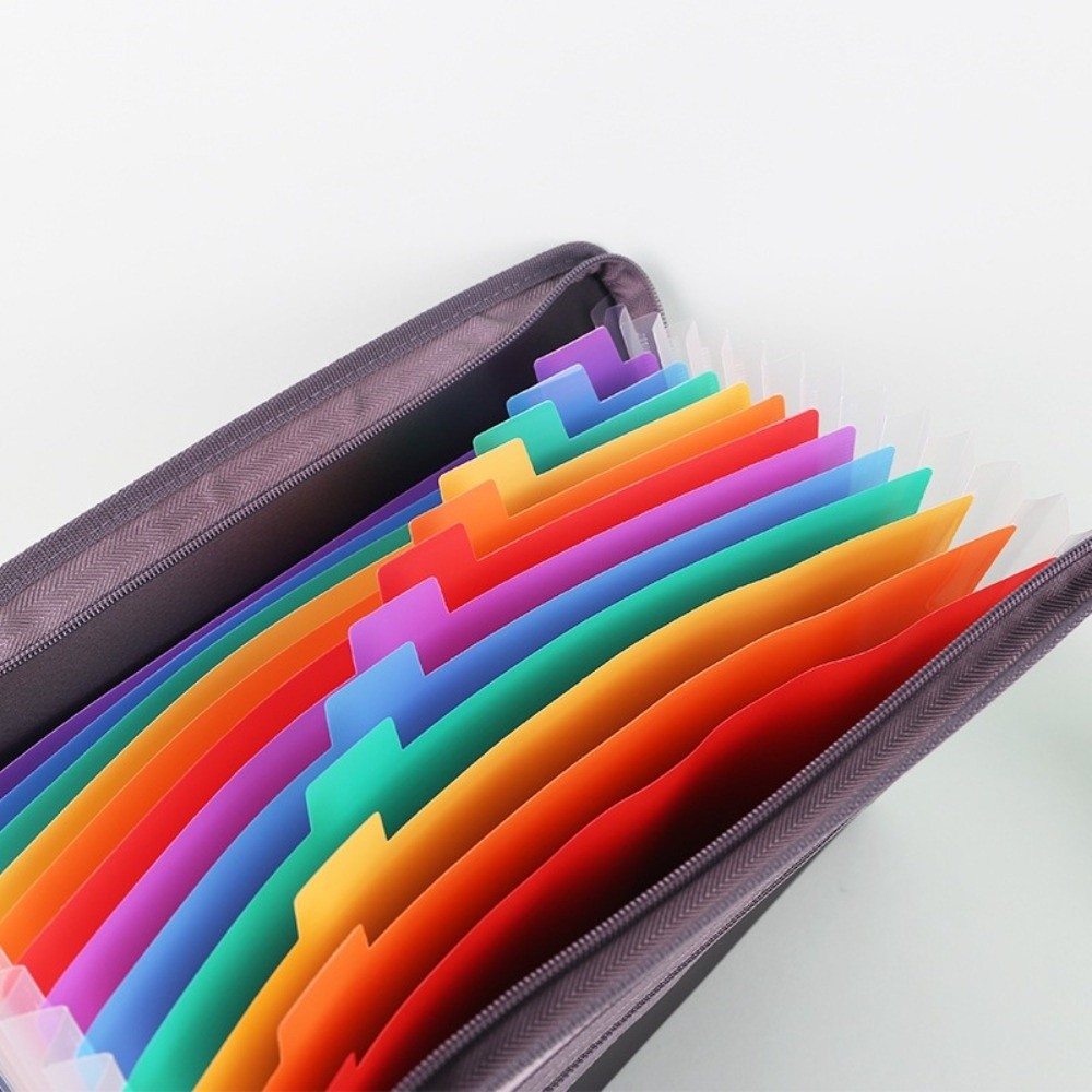 13ポケット拡張式ファイルフォルダー。13層構造で大容量。A - Expandable Accordion File Folder 13 Pockets のレビューと価格