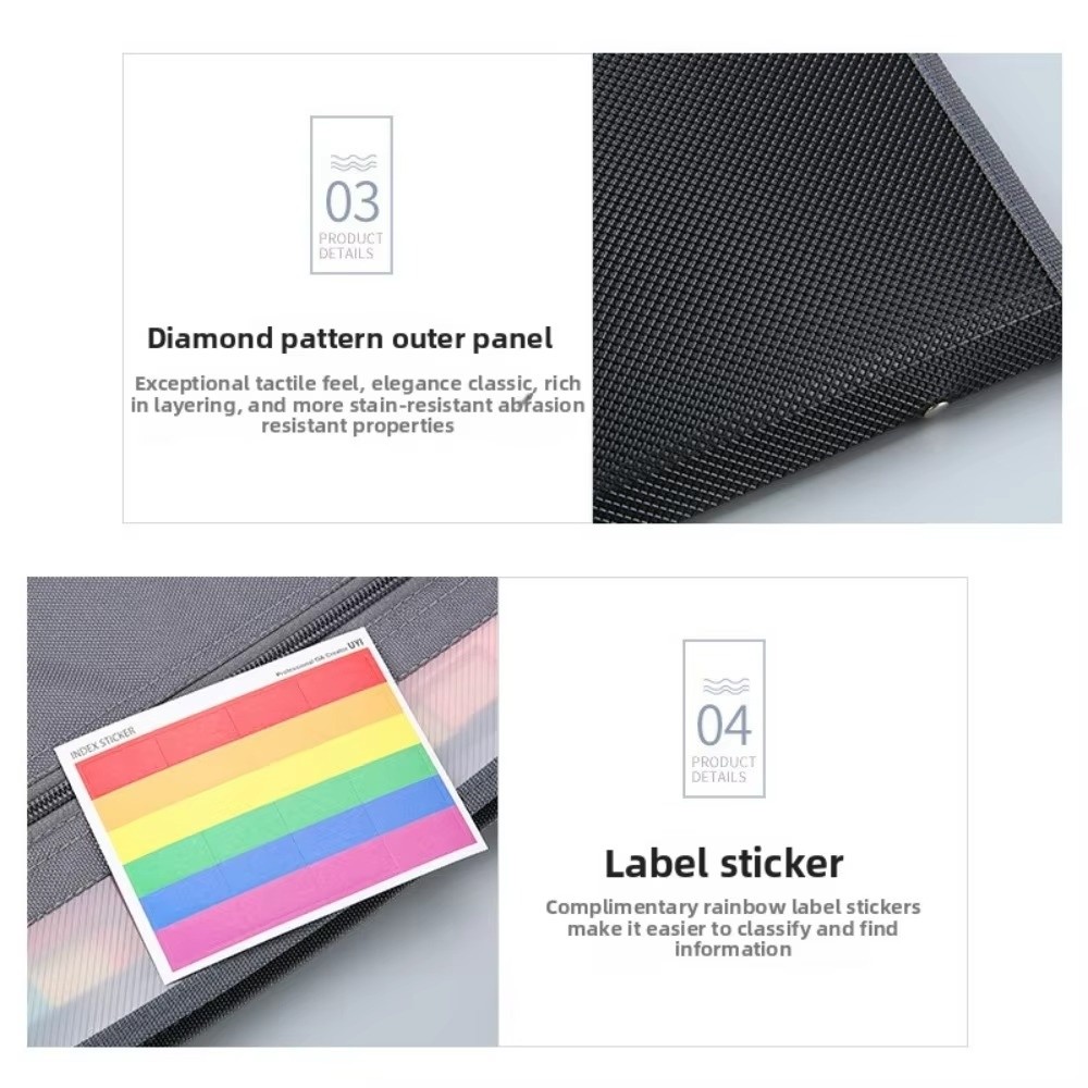 13ポケット拡張式ファイルフォルダー。13層構造で大容量。A - Expandable Accordion File Folder 13 Pockets のレビューと価格