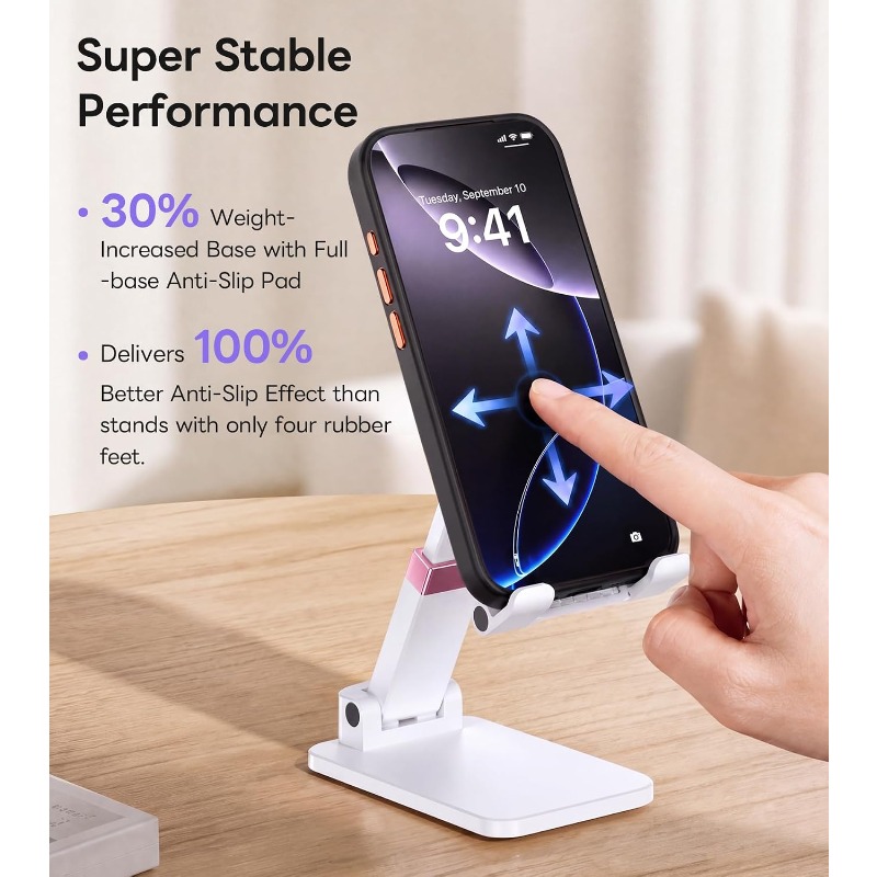 iPhone用のかわいい携帯電話スタンド。デスクやオフィスで - Desk Accessories のレビューと価格