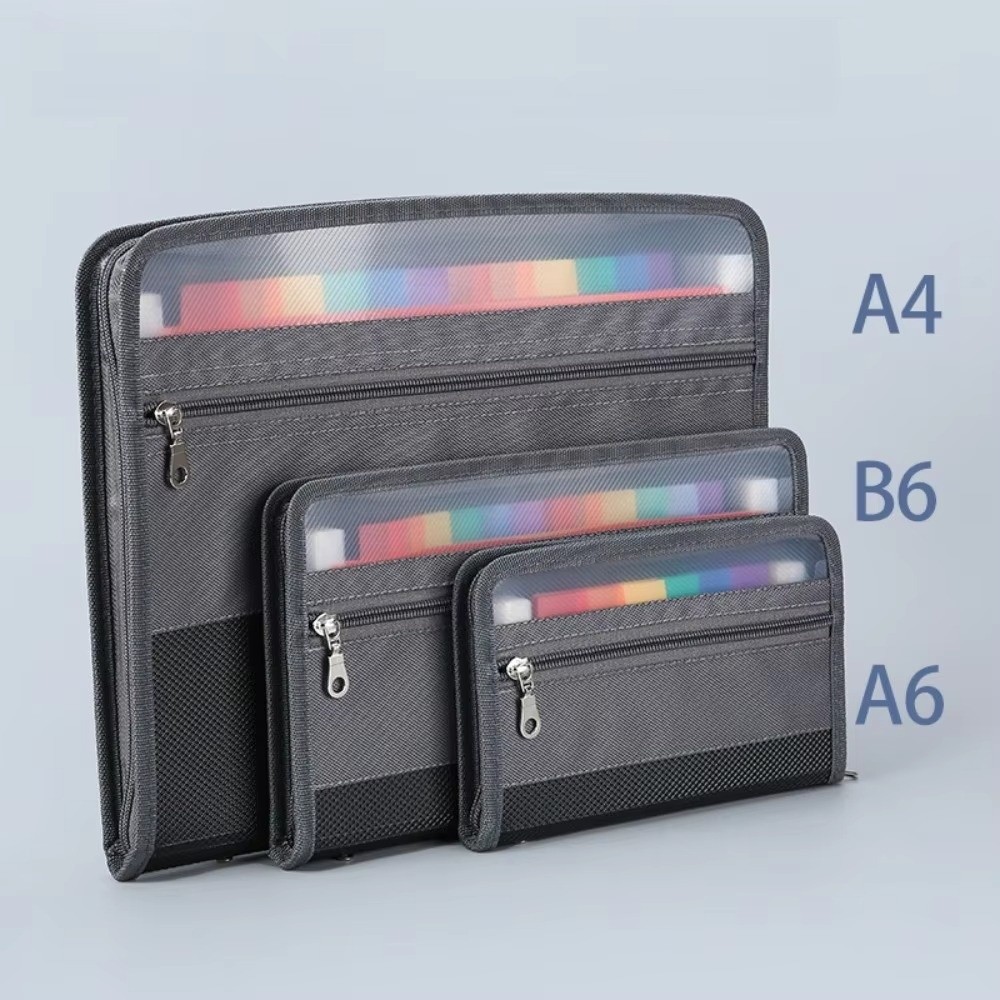13ポケット拡張式ファイルフォルダー、13層構造、レインボー - Expandable Accordion File Folder 13 Pockets のレビューと価格