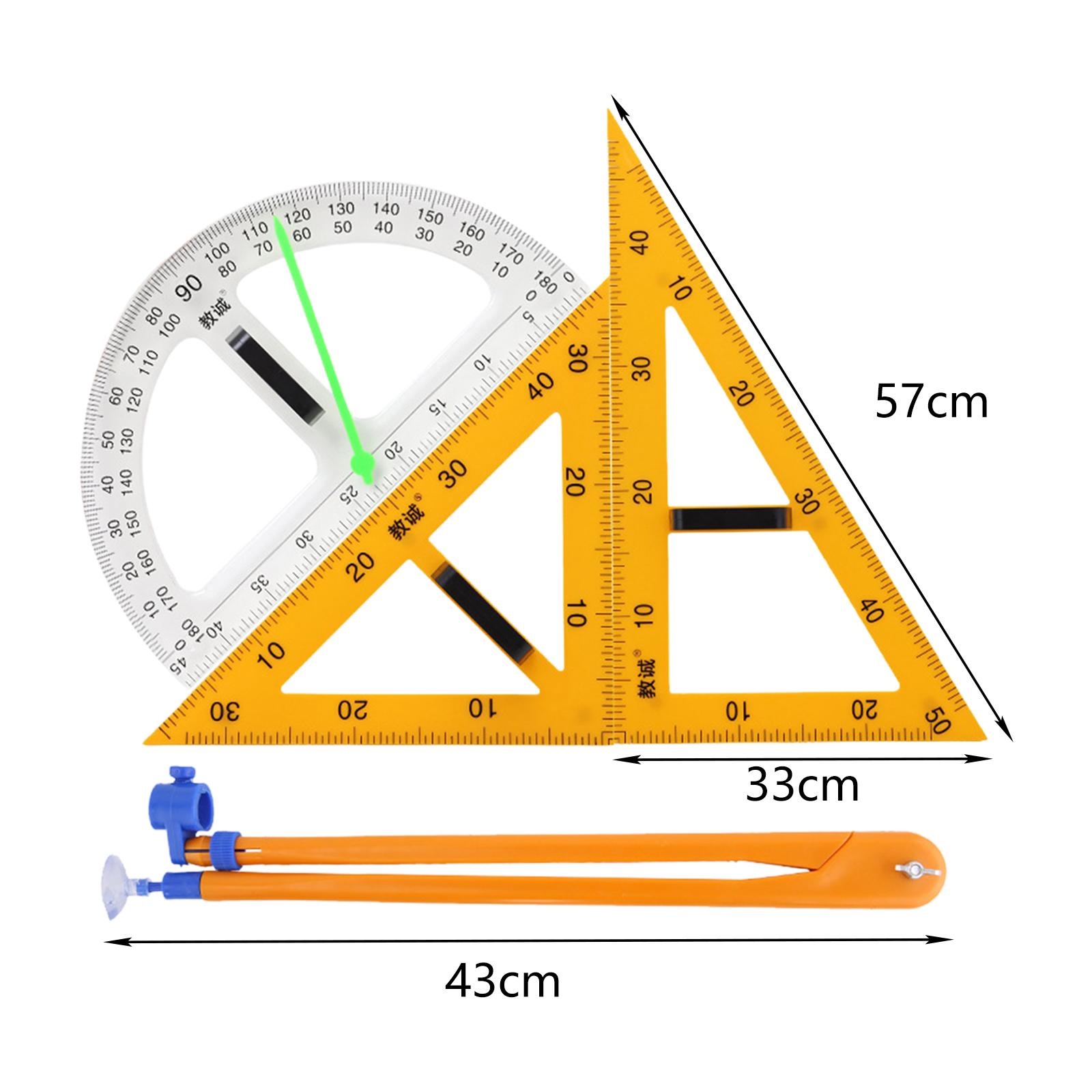 教室、学校、オフィス、家庭での使用に最適な、デジタル角度計付 - Math Geometry Set With Compass のレビューと価格