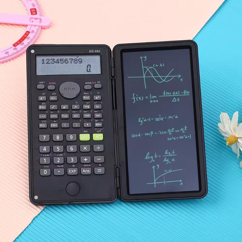 折りたたみ式LCDライティングタブレットと複数の計算機能を備 - Scientific Calculator For Secondary School のレビューと価格