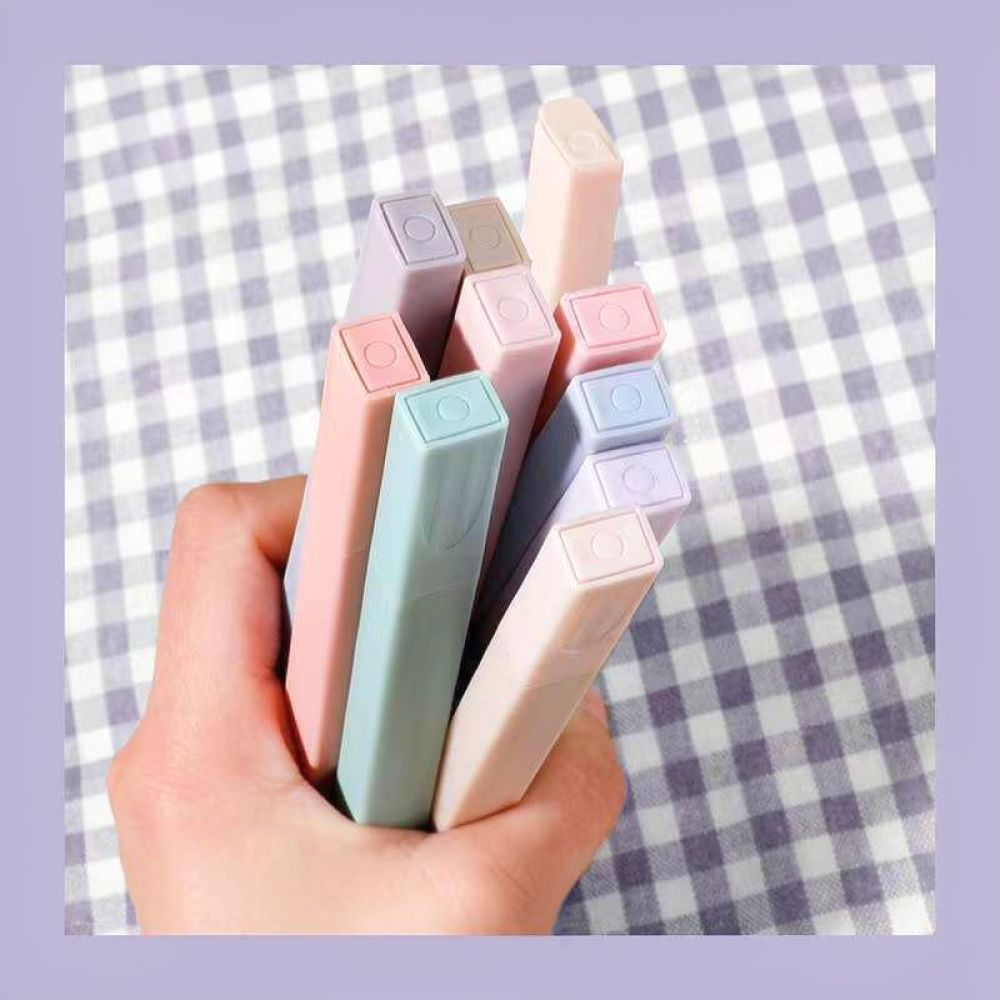 ジャーナリング、学校、オフィスでの使用に最適な、美しいパステ - Pastel Highlighter Set Double Ended のレビューと価格